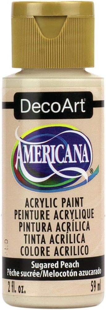 DecoArt Americana Acrylic Paint, 2-Ounce, Sugared Peach