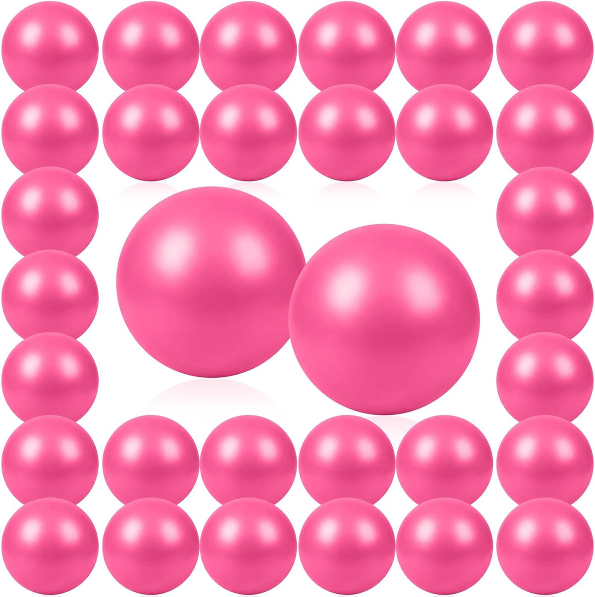 Teyva 40 Pcs Small Pilates Ball Bulk 9 Inch Mini Yoga Balls