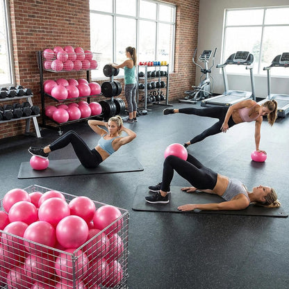 Teyva 40 Pcs Small Pilates Ball Bulk 9 Inch Mini Yoga Balls