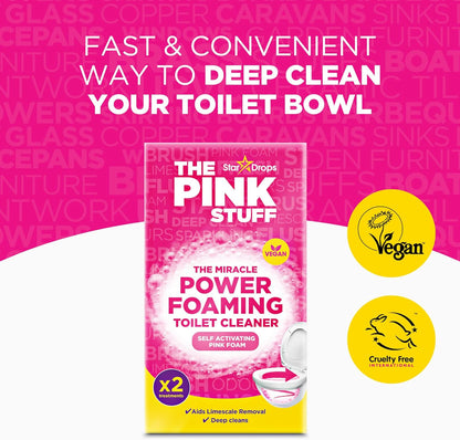 Stardrops Miracle Foaming Toilet Powder, 7 Oz