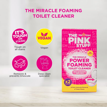Stardrops Miracle Foaming Toilet Powder, 7 Oz