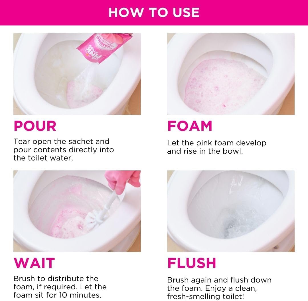 Stardrops Miracle Foaming Toilet Powder, 7 Oz