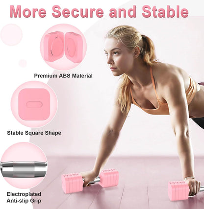 30.8LB Adjustable Dumbbell Set, Hand Weights Set for Home Gym