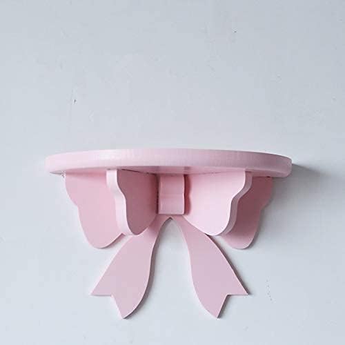 Kawaii Wood Floating Shelf Wall Decor Room Decor Kawaii Pink Room Decor (Pink)