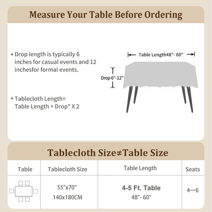 Spring Pink Checkered Tablecloth Rectangle Washable Buffalo Plaid Table Cloth with Tassel Cotton Linen Gingham Table Cover for Dining Room, Pink, Rectangle, 55''x70'', 4-6 Seats