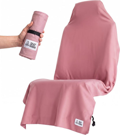 Microfiber Towel Seat Cover (Light Pink)