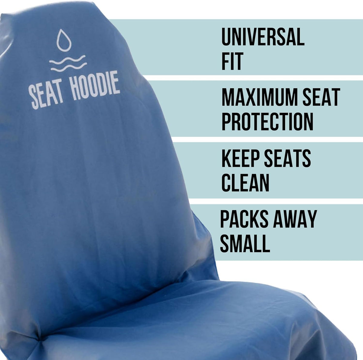 Microfiber Towel Seat Cover (Light Pink)