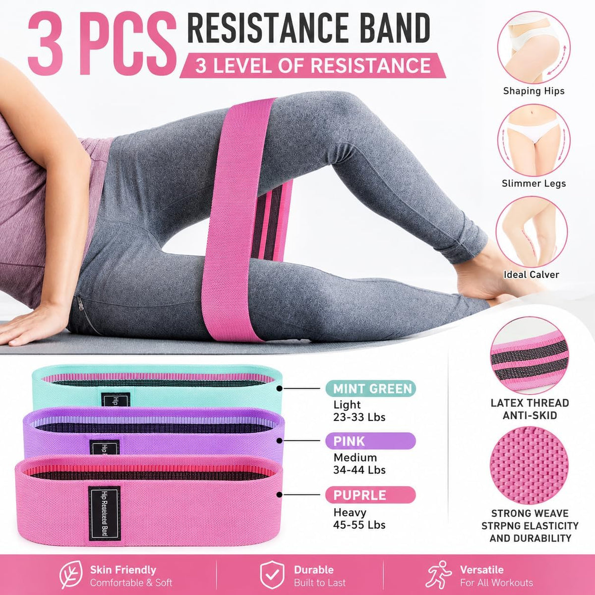 10 PCS Barbell Pad Set for Squat,Hip Thrust Pad Workout Foam