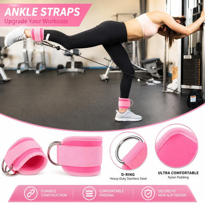 10 PCS Barbell Pad Set for Squat,Hip Thrust Pad Workout Foam