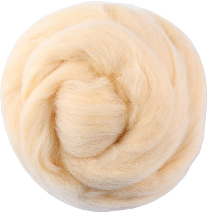 3.53oz Needle Felting Wool Roving Wool for Felting Wool Felting Supplies