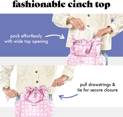 Cromwell Cinch Insulated Lunch Bag for Women w/Containers