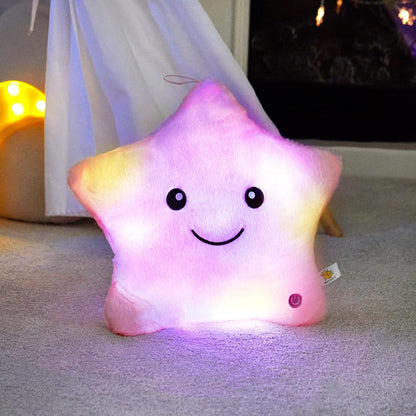 13'' Creative Twinkle Star Glowing Night Light Plush Stuffed Animals Toys