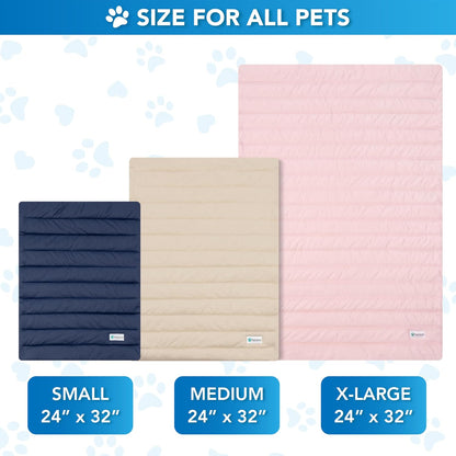 Dog Cooling Mat Blanket Pet Pad for Medium Large Cat, Large 40x60