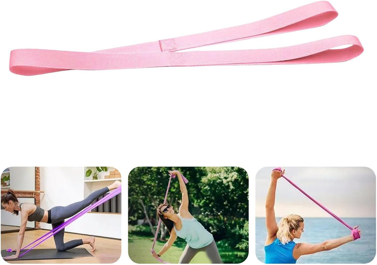 Flexibility Stretching Strap & Ankle Straps Kit, Gymnastics Cheerleading Standing Tumbling Equipment, Backhandspring Trainer for Yoga, Dance, Gymnastic Practice