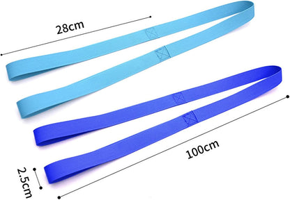 Flexibility Stretching Strap & Ankle Straps Kit, Gymnastics Cheerleading Standing Tumbling Equipment, Backhandspring Trainer for Yoga, Dance, Gymnastic Practice
