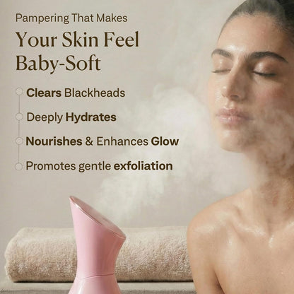 Facial Steamer Spa Kit with 17 Spa Tools for Complete At-Home Facial