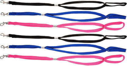 6Pcs Adjustable Pet Grooming Loops Nylon Ropes Dog Bathing Noose Slip for Grooming Table Pet Dog Bathing Helper in Blue, Black, and Pink