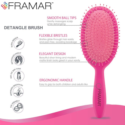 Detangling Brush for Curly Hair, Hair Brushes for Women, Hairbrushes