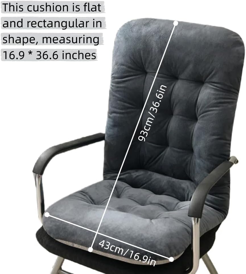Office Chair Cushion Plush Seat Pad with Back Support Desk Cushions for Gamer Chair Recliner Rocking Chair