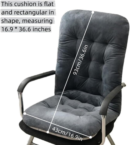 Office Chair Cushion Plush Seat Pad with Back Support Desk Cushions for Gamer Chair Recliner Rocking Chair