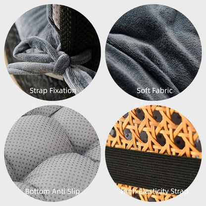 Office Chair Cushion Plush Seat Pad with Back Support Desk Cushions for Gamer Chair Recliner Rocking Chair