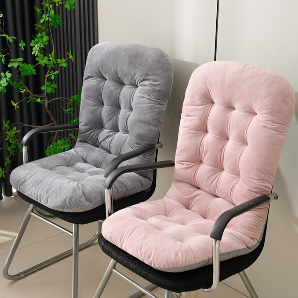 Office Chair Cushion Plush Seat Pad with Back Support Desk Cushions for Gamer Chair Recliner Rocking Chair
