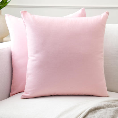 Throw Pillow Covers, Cotton, No Inserts 18"x18"