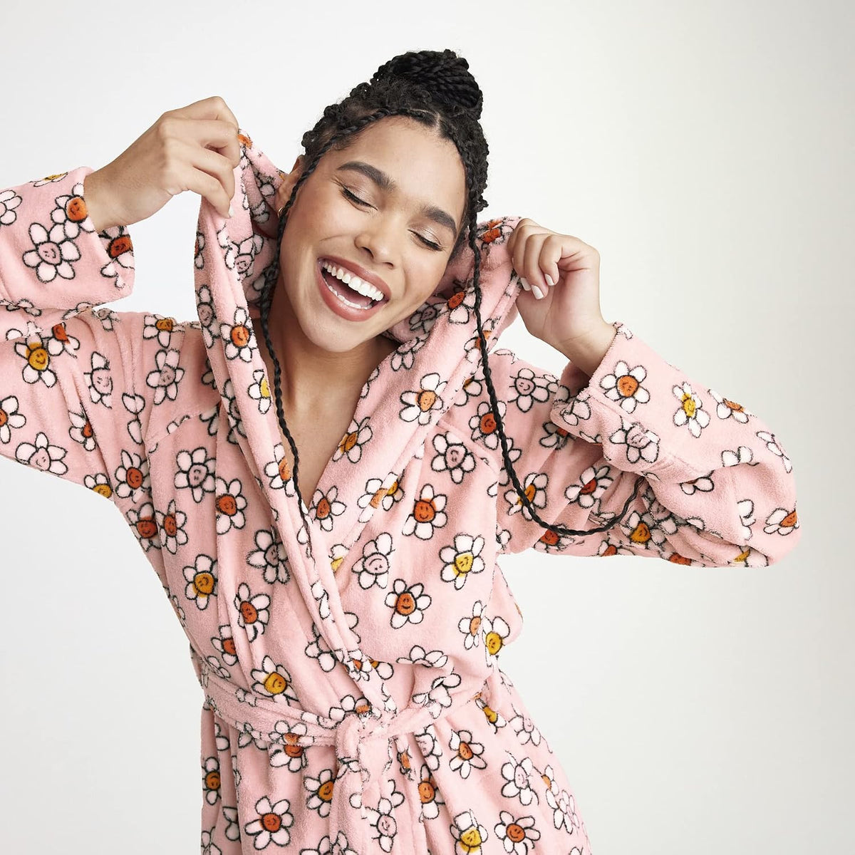 Lightweight Fleece Robe (Extended Size Range)