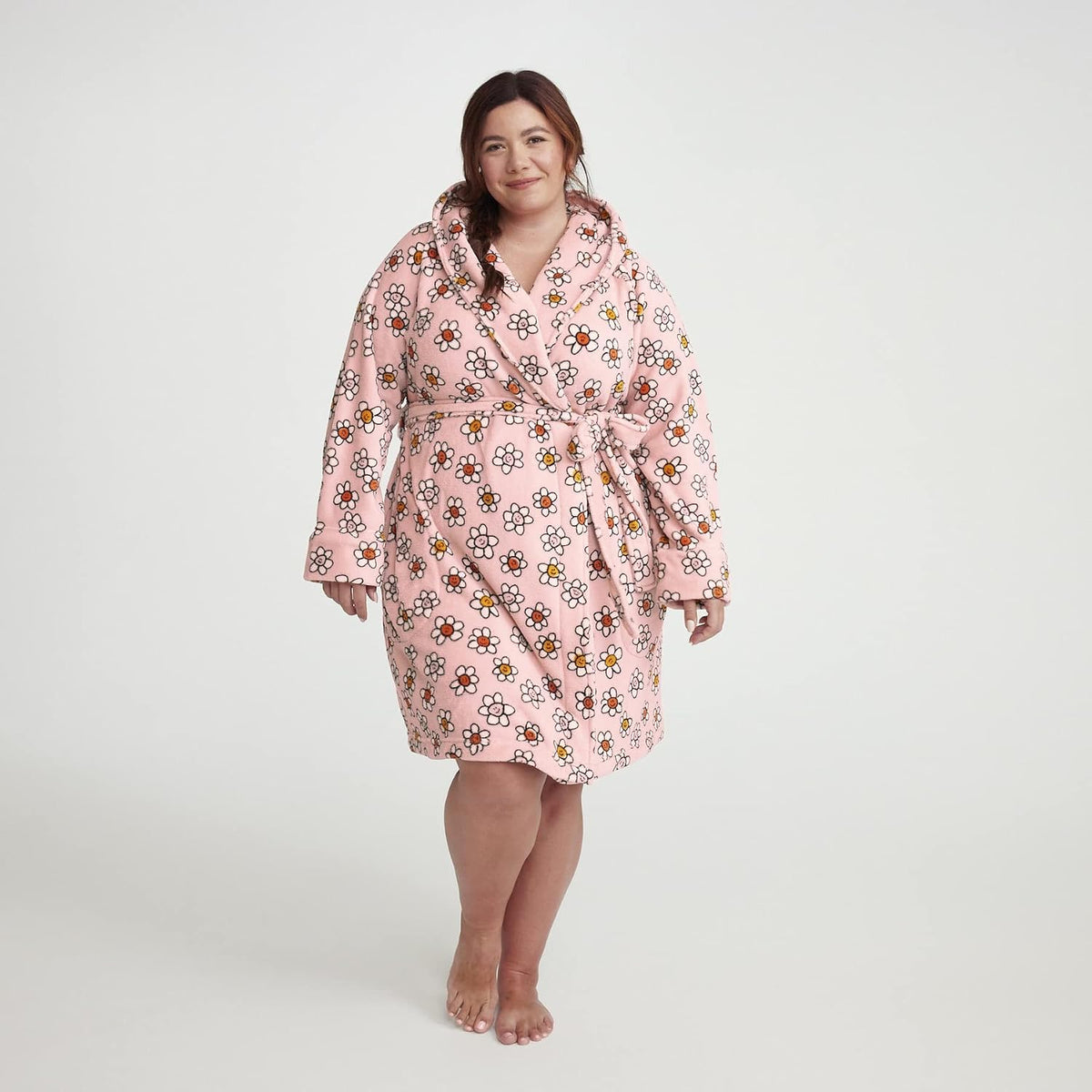 Lightweight Fleece Robe (Extended Size Range)