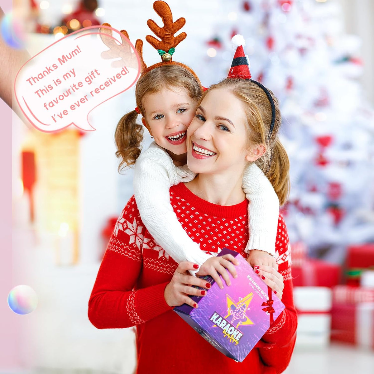 Karaoke Machine for Kids Adults,Birthday Gifts for Girls 3-12 Years Old