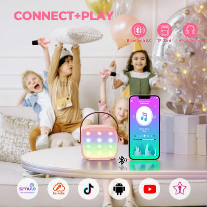 Karaoke Machine for Kids Adults,Birthday Gifts for Girls 3-12 Years Old