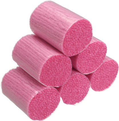 6 Rolls Latch Hook Yarn, 3mm Dark Pink Latch Hook Kit Yarn Precut Hook Rugs Making Crochet Bundles for Rug Adults Beginners Tapestry DIY Craft