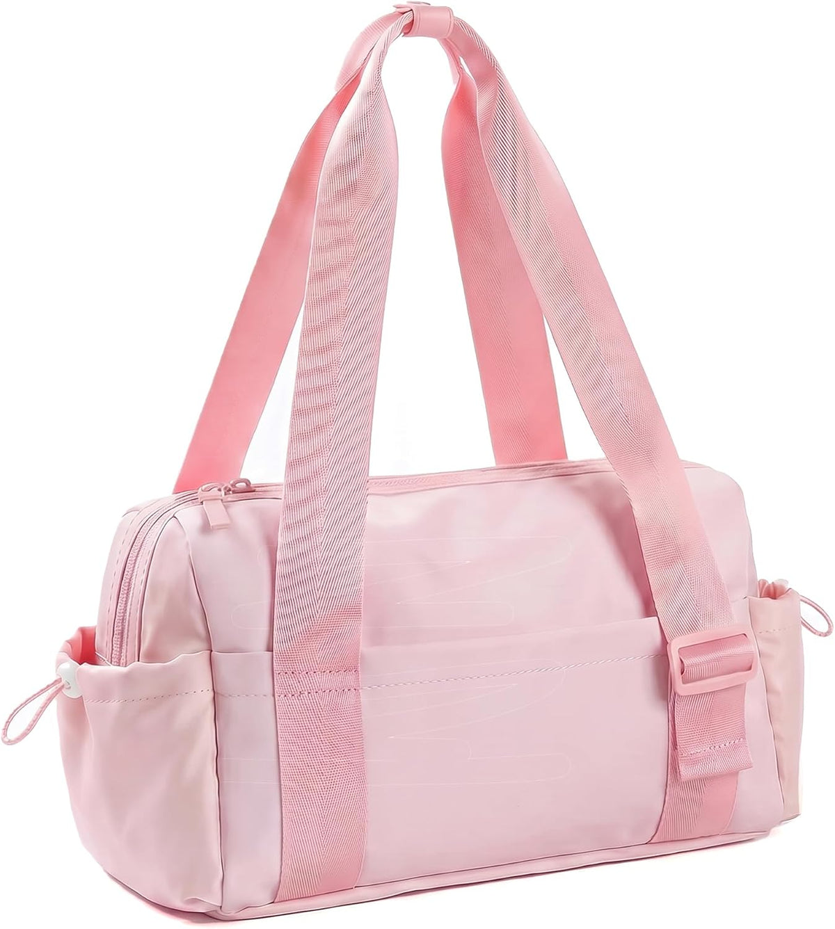 Mini Waterproof Gym Duffel travel Bag for Women(Pink)
