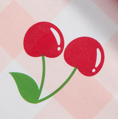 Newbridge Berry Sweet Pink Vinyl Kitchen Tablecloth, 70 Inch Round