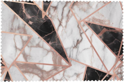 Placemats Set of 4, 12x18 Inch Heat Resistant Place Mats,Rose Gold Marble Print Table Protectors for Dining Table Party Kitchen Table Decor
