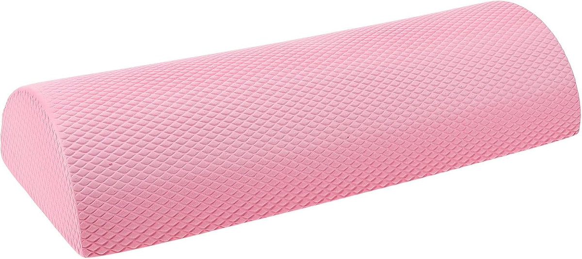 Half Roller for Fitness Lumbar Relief EVA Pink for Women