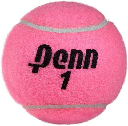 Penn Pink Championship XD Extra-Duty Felt Hard Court Tennis Balls (6 Cans = 1/4 Case)