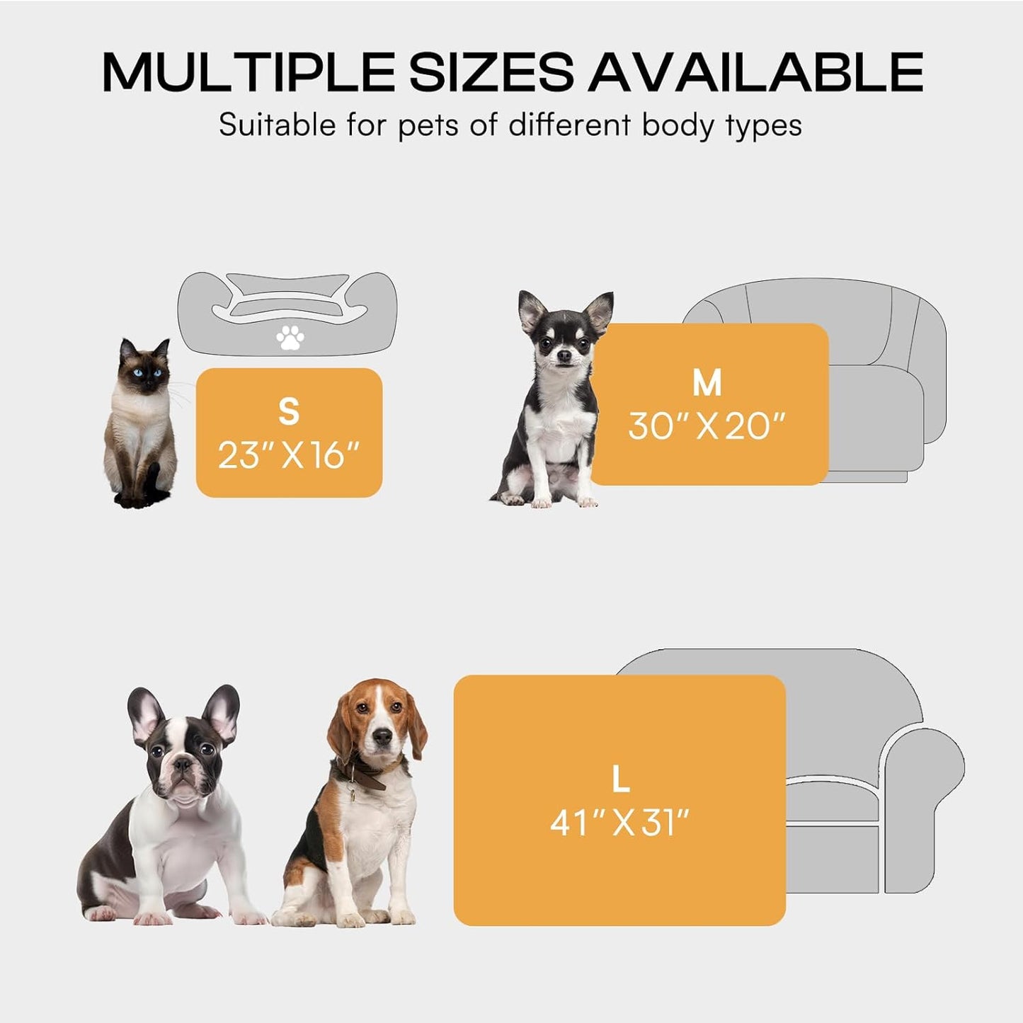 Luciphia 1 Pack 6 Dog Blankets Cat Soft Fluffy Fleece Pet Blanket Warm Cute Print Design Puppy Kitten Doggy Paw Small(23"x16")
