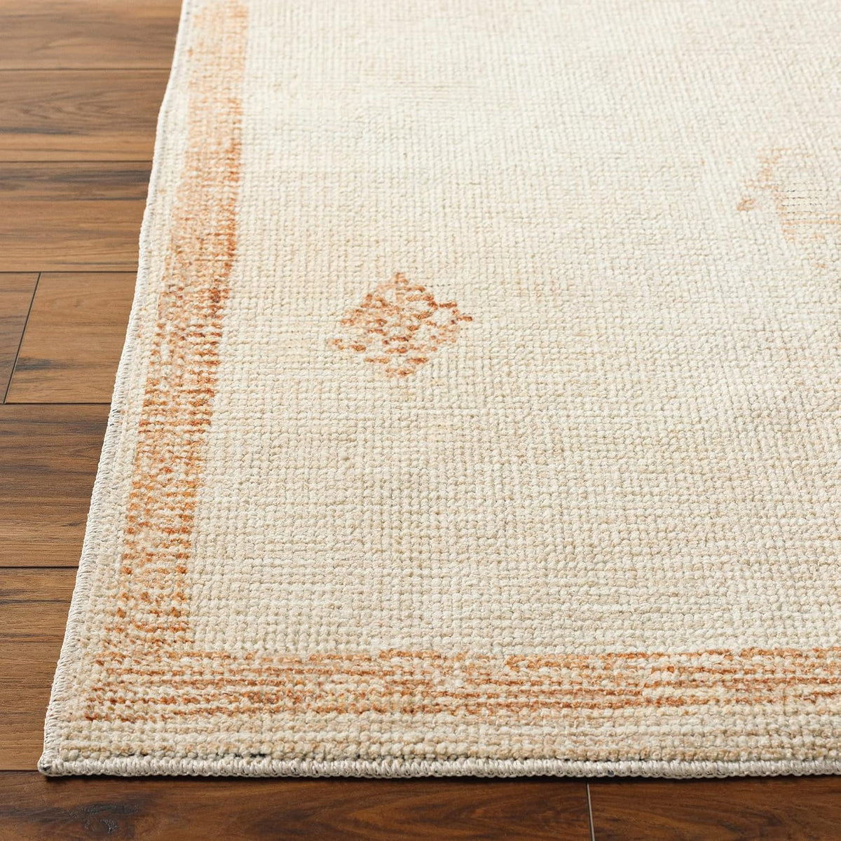 x Becki Owens Solana Medallion Area Rug , 7'10" x 10', Peach