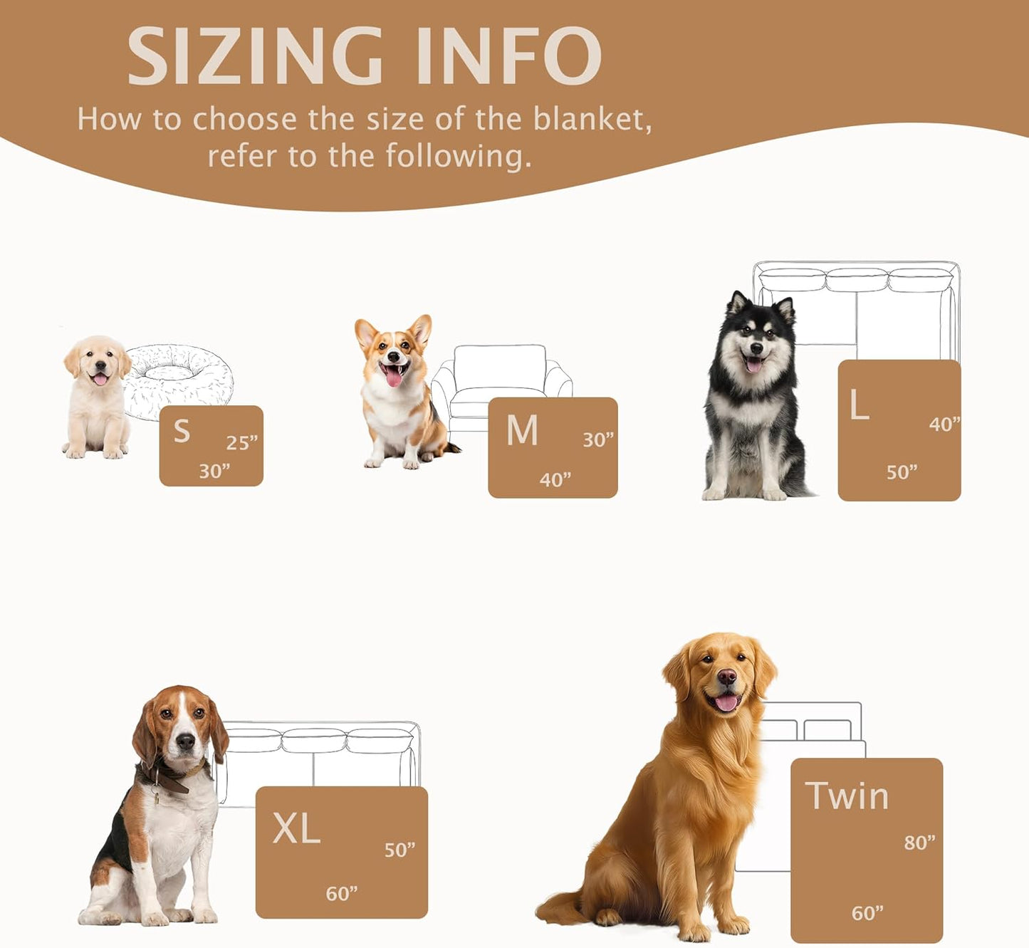 PuTian Waterproof Dog Blanket for Large Dogs Reversible Rabbit Velvet & Sherpa Fleece Cat Blanket for Couch Sofa Bed, 30''X40'' Navy