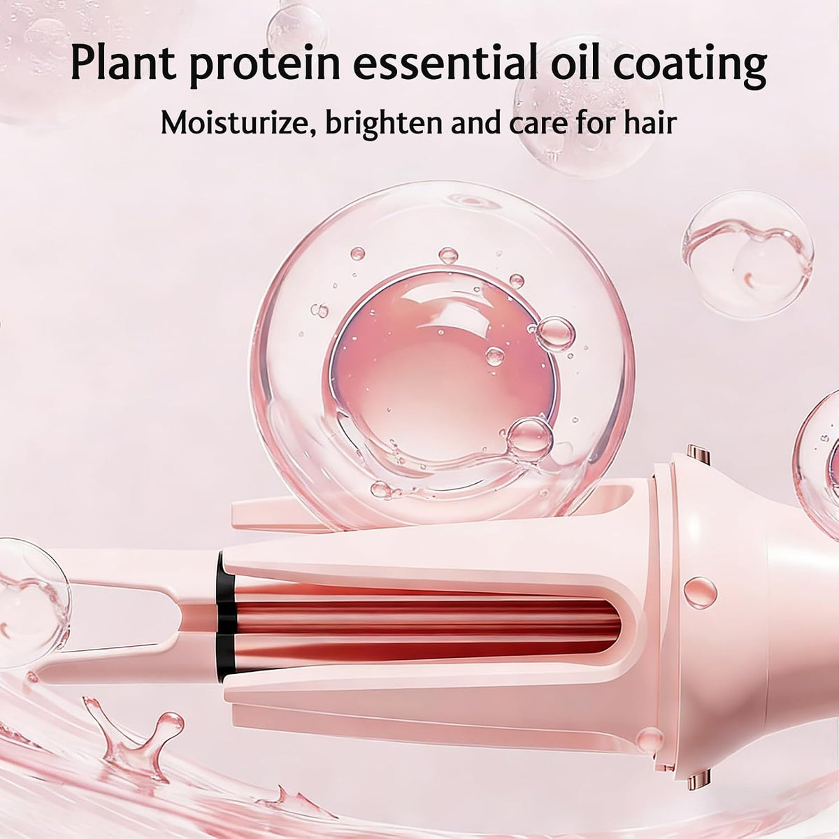 3 in1 Curling Iron:Curling Iron with Brush