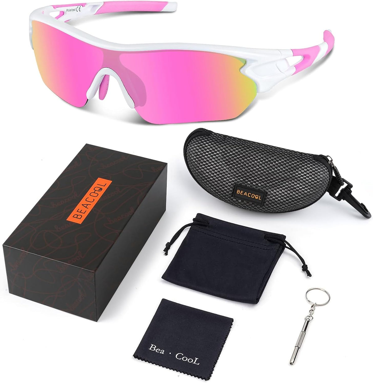 Polarized Sports Sunglasses for Men Women Youth