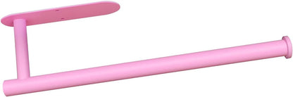 Pink Paper Towel Holder Under Cabinet No Drilling