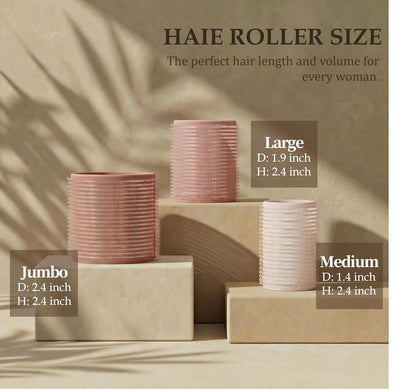 18pcs Ceramic Thermal Hair Rollers,Curlers for Long Medium Short Hair