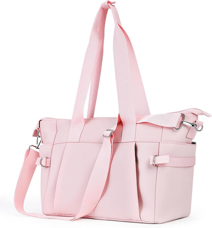 Small Gym Bag for Women, Lightweight Mini Duffle Bag with Wet Compartment, Perfect as a Travel Carry On or Crossbody Weekender for Sport, Workout & Dance