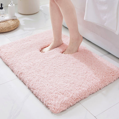 Bathroom Rugs 24" × 17", Extra Soft Absorbent Microfiber Bath Rugs