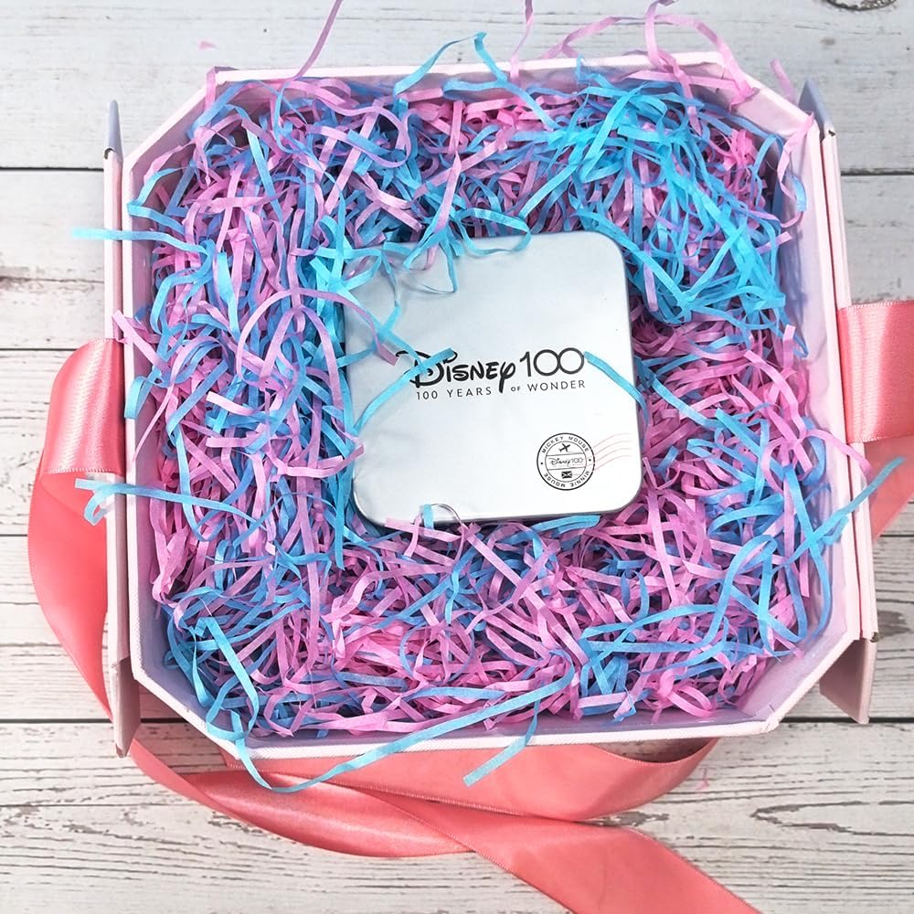 Box Filler Shred Paper for Boy or Girl Birthday Party Gift Basket, 1/2 LB