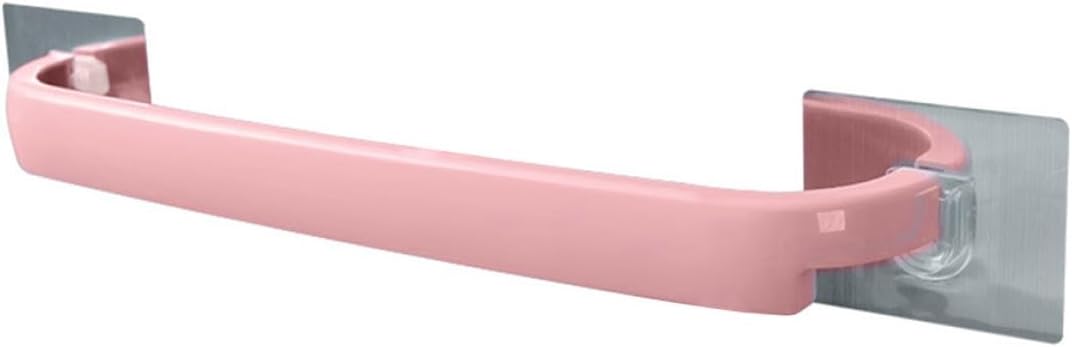 Wall Mounted Self Adhesive Towel Rack Plastic for Bathroom