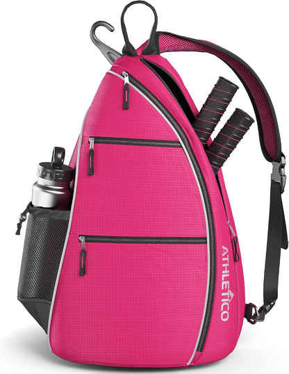 Sling Bag - Crossbody Backpack for Pickleball, Tennis, Racketball, and Travel for Men and Women