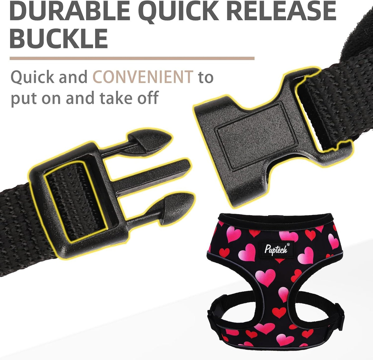 Small Dog Harness and Leash Set No Pull for XS XXS Sized Dogs Puppy